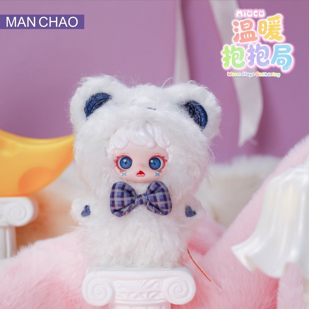 Mioco Warm Hugs Gathering Restless Bear Plush Blind Box Confirmed Man Chao New